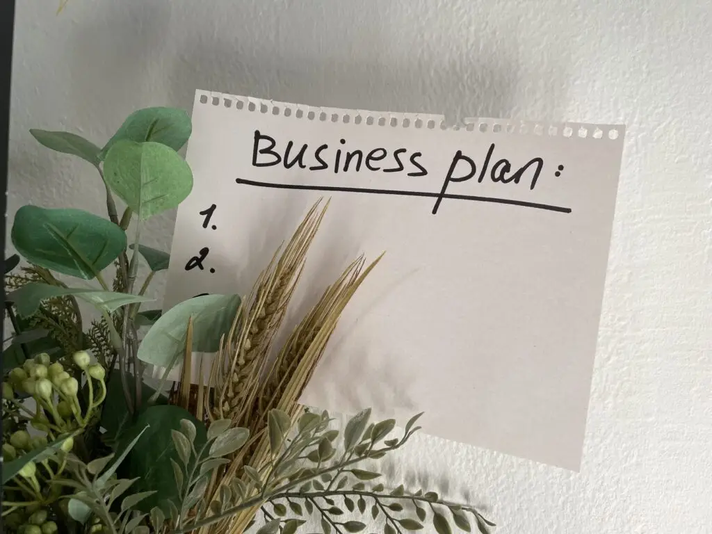 home service referrals: a plant with a piece of paper