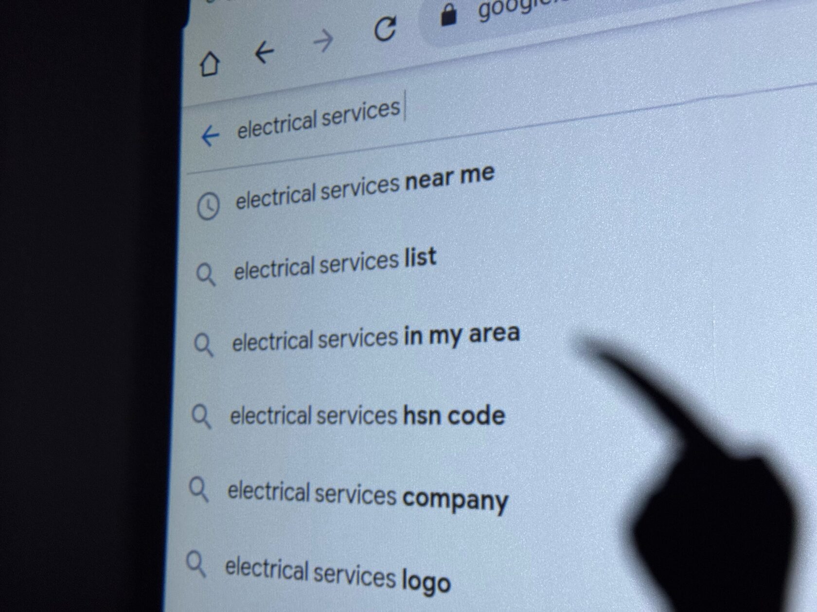 Google searching services Electrical Advertising