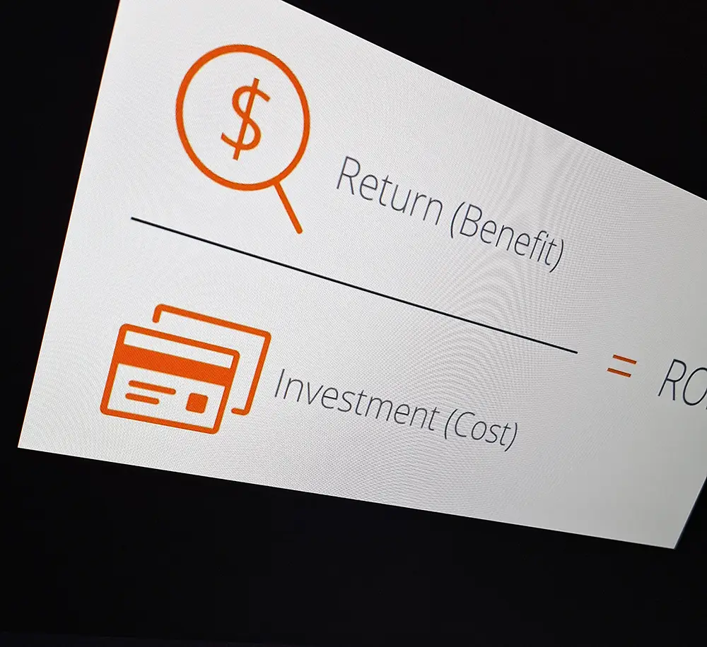 computer screen showing revenue flow from yelp